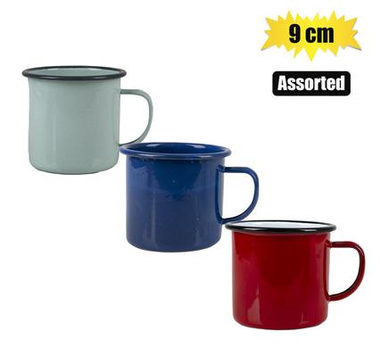 Mug enamel 9cm high