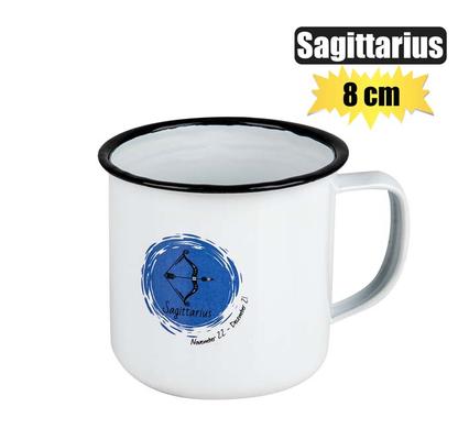 Mug enamel horoscope sagittarius 8cm