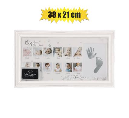 Picture-frame mdf my first year 38x21cm