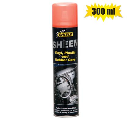 Shield sheen vinyl/rubber 300ml musk