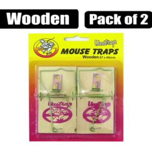 Vastrap trap mouse wooden pack-of-2