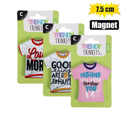 Magnet ceramic t-shirt 7.5cm