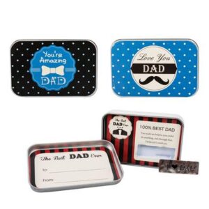 Orn occasion dad token tin asstd