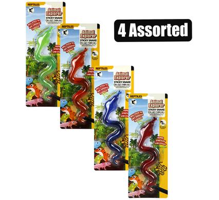 Animals stretch snake rubber