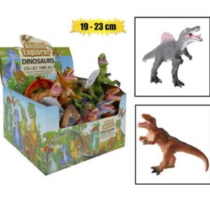 Animals dinosaur w/whistle 19-23cm