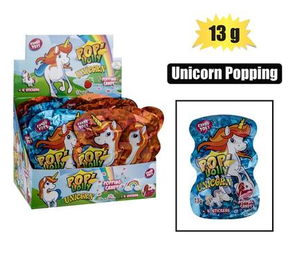 Sweet novelty st unicorn popping 13g (th