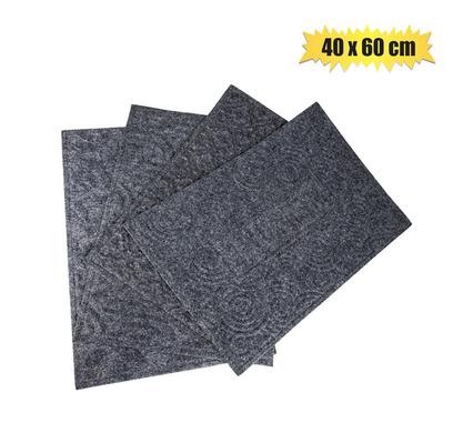 Doormat embossed asst 40x60cm 3mm