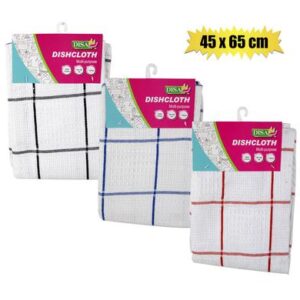 Dish cloth cotton waffle 45x65cm
