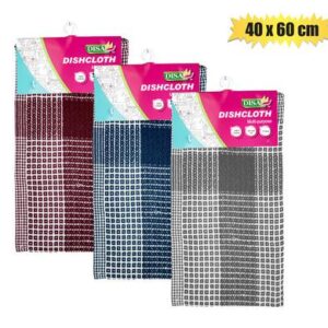 Dish cloth cotton woven 40x+60cm