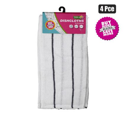 Dish cloth cotton 40x70cm 70g 4pce